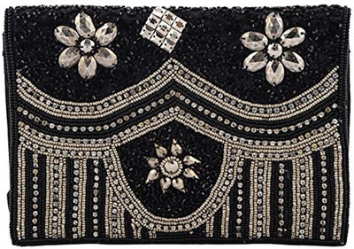 

Duchess Party Black, Silver Clutch