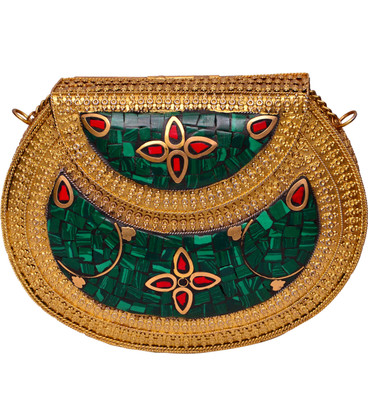 

Purpledip Party Multicolor Clutch