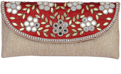 

Bagaholics Casual Red Clutch