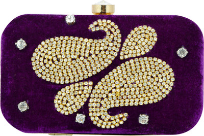 

Tooba Handicraft Party Multicolor Clutch