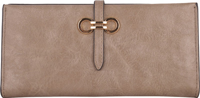 

The Bag Zone Casual Gold Clutch