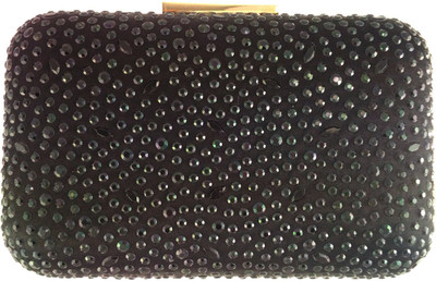 

Anmita Party Black Clutch
