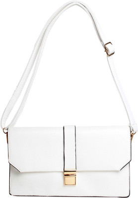 

Reedra Casual White Clutch