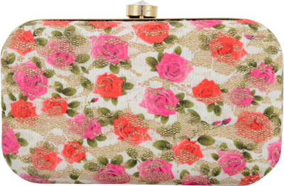 

Tooba Handicraft Party Multicolor Clutch