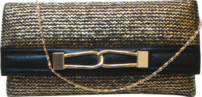 

Bhamini Party Black Clutch