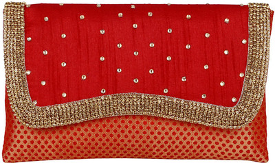 

Bagaholics Casual Red Clutch