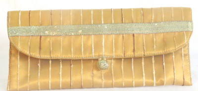 

Needlecrest Formal Gold Clutch