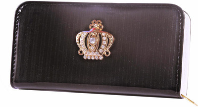 Shoppie Zone Casual Black Clutch