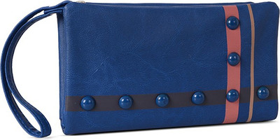

Baggit Casual Blue Clutch