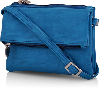 

BUTTERFILES Casual Blue Clutch