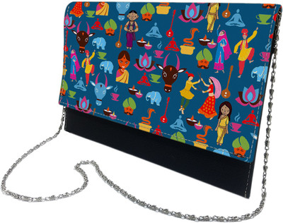 

The Backbencher Casual Multicolor Clutch