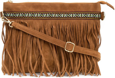 

Joker & Witch Party Tan Clutch