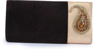 

Kleio Casual Black Clutch