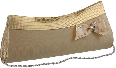 

Metro Casual Gold Clutch