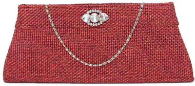 

Kraftrush Casual Red Clutch