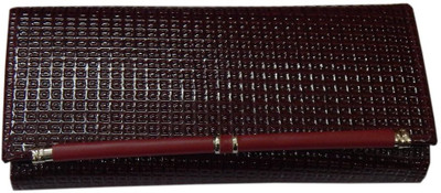 Navaksha Party Maroon Clutch