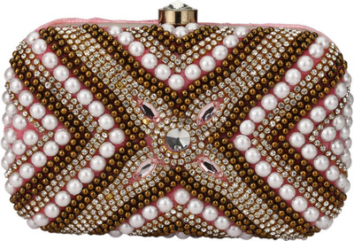 

PASHAN KALA Casual Pink Clutch