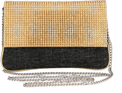 

Rimezs Party Black Clutch