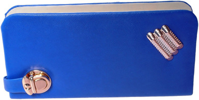 

SME JAIPUR Casual Blue Clutch