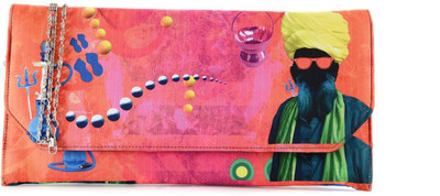 

Fashnopolism Casual Pink Clutch