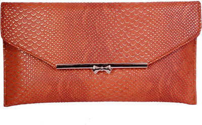 

Womaniya Party Brown Clutch