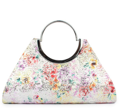 

Histeria Casual Silver Clutch