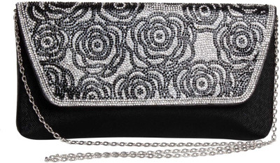 

Reedra Party Black Clutch
