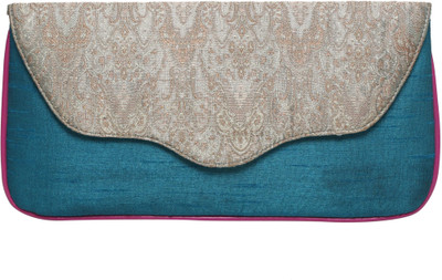 

Anekaant Casual Blue, Grey Clutch