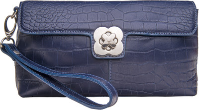 

Hidesign Casual Blue Clutch