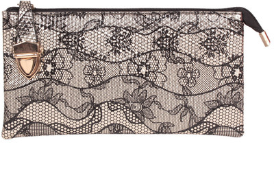 

Reedra Casual Gold Clutch