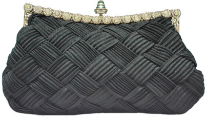 

Cathriem Party Black Clutch