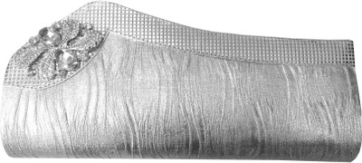 

Feliza Party Silver Clutch