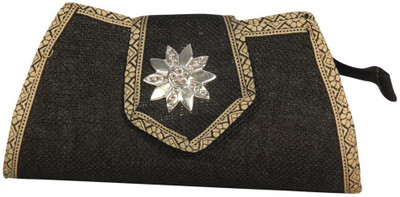 

Lukluck Casual Black Clutch