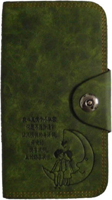 

MSELACTOS Casual Green Clutch