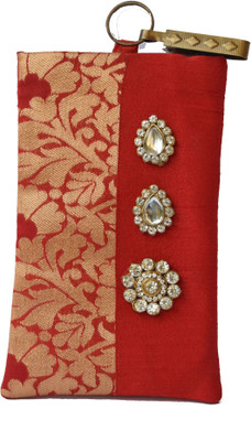 

Mahadev Exports Party Red Clutch
