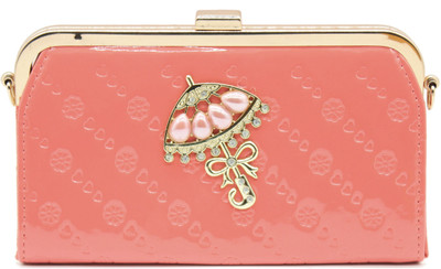 

Trendy Casual Pink Clutch