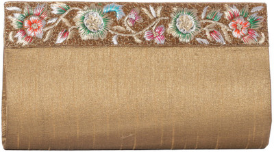 

Soulful Threads Party Gold Clutch