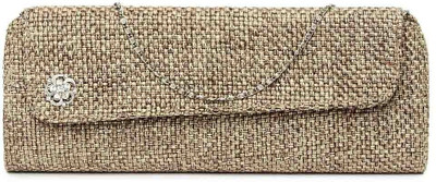 

Kraftrush Casual Gold Clutch