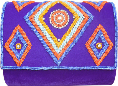 

Spice Art Party Purple Clutch