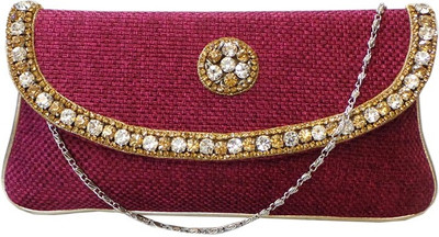

Bhamini Party Pink Clutch