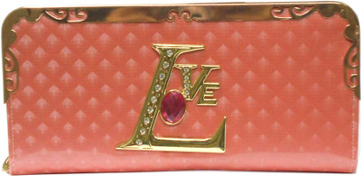 

MYBUDDY Casual Pink Clutch