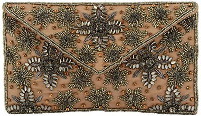 

Duchess Party Brown, Silver Clutch