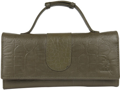

Umda Casual Green Clutch