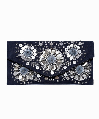 

Diwaah Casual Black Clutch