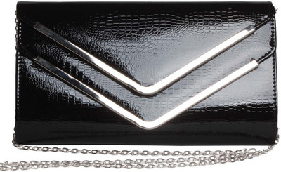 

Reedra Party Black Clutch