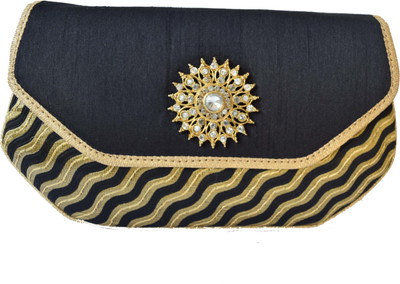 

Mahadev Exports Casual Black Clutch