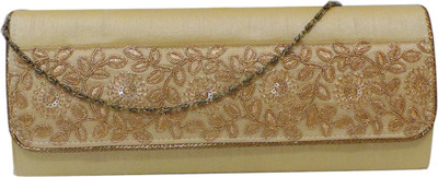 

Bhamini Party Gold Clutch