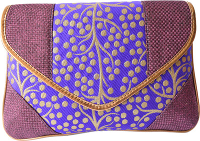 

Mahadev Exports Casual Purple Clutch