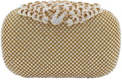 

Super Drool Party Gold Clutch