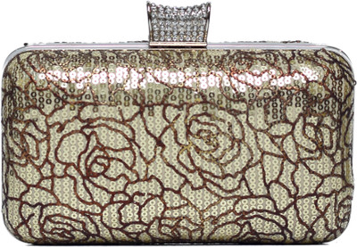 

Amado Casual Gold Clutch